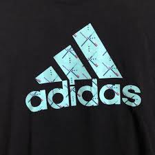 adidas black t shirt three stripes pdx
