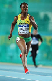 body composition of a female sprinter