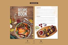 recipe book cooking food recipe cover