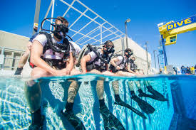 naval diving and training