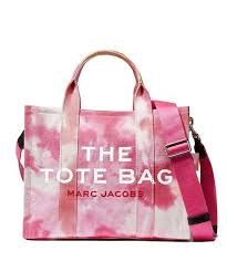 marc jacobs pink the tie dye small tote