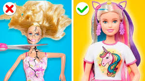 barbie doll makeover