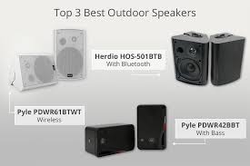 5 best outdoor speakers in 2022
