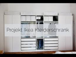 Der pax planer bietet die gelegenheit, den kleiderschrank sowie die komplette inneneinrichtung am pc zu planen. Projekt Ikea Kleiderschrank Youtube
