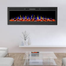 72 Inch Electric Fireplace Wall Mount