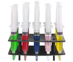 These clear plastic trays are ideal for serving, carrying, transporting, or just displaying your tasty jello shot syringes. Jello Shot Syringes Make Every Party More Fun Upscale Drinks