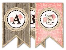 free printable baby shower party favors