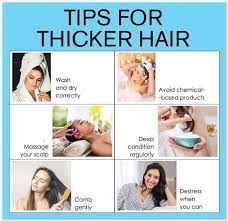 how to get thicker hair femina in