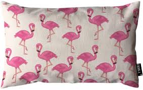 ekobla throw pillow cover flamingo