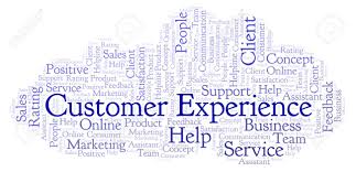 Customer Experience Word Cloud Made With Text Only