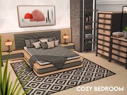 cozy bedroom the sims 4 catalog