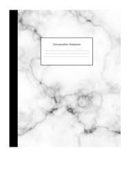 Introduction composition is a process of organising space. Composition Notebook Pdf Nifty Prints White Grey Marble College Rul