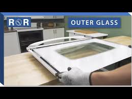 Oven Outer Door Glass Repair