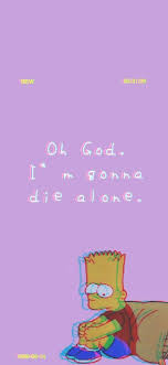 sad bart simpson wallpapers