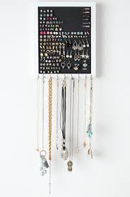 Hanging Jewelry Organizer White Foam