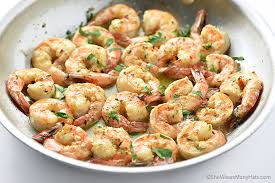 Serve with lots of rice. Easy Garlic Shrimp Recipe She Wears Many Hats