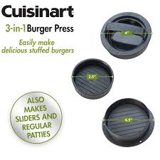 3 in 1 burger press quality grilling