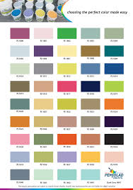 Colour Guide Pemjolad Paints
