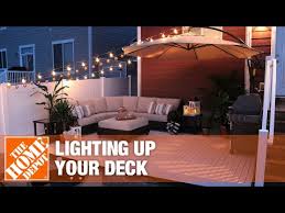 ideas for lighting up your deck