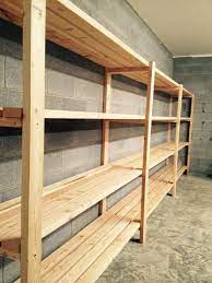 Diy Storage Shelves Garage Storage
