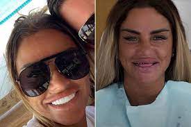 Katrina amy alexandra alexis price (née infield; Katie Price Forced To Spit Out New Teeth After Getting James Bond Villain Fangs Fixed Daily Record