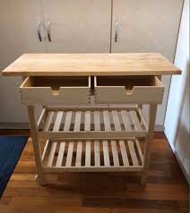 Ikea Forhoja Kitchen Trolley With 2