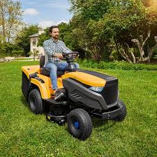 stiga battery powered garden tractors