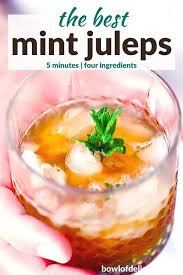 mint julep tails easy no simple