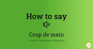 how to ounce coup de main