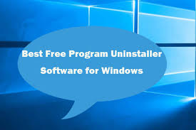 top 5 free program uninstaller software