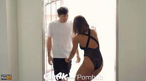 Adriana Chechik Walking Down The Hall In Sexy Bikini With Young Guy Porn Gif  | Pornhub.com
