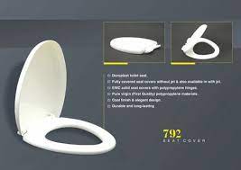 White Plastic Toilet Seat Covers