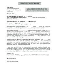 Unsolicited Job Cover Letter Sample Solicited Ex Jmcaravans