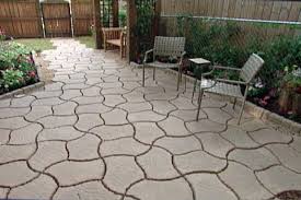 Patio From Concrete Pavers