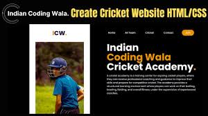 create cricket academy using