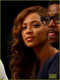 beyonce jay z attend nets game after