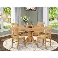 From modern oak to pearly white finishes we carry a wide selection of tables and chairs to suit nearly any style. Oak Dining Room Sets Walmart Com