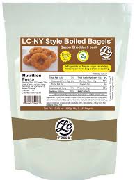 lc foods ny style bacon cheddar bagels
