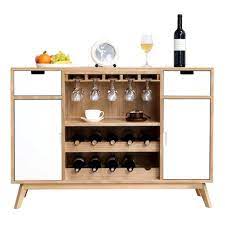 I absolutely love this under the cupboard wine glass rack! Sideboard Kitchen Storage Cabinet Solid Wood Nordic Wine Cabinet Wine Glass Aparador Mueble Cupboard Furniture Sale 122 62 47cm Sideboards Aliexpress
