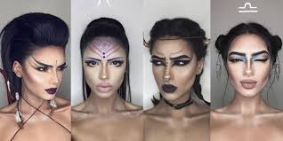 makeup look based on your zodiac sign