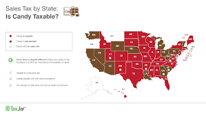 Sales Tax By State Is Candy Taxable