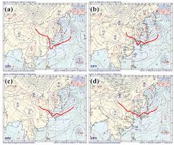 The Upper Level 925 Hpa Weather Charts Related To The Sea