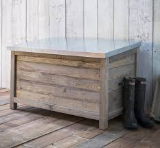 wooden outdoor storage box