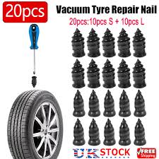 kuphy 20pcs vacuum tyre repair nail