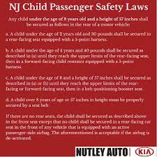 Nj Car Seat Laws Everything You Need