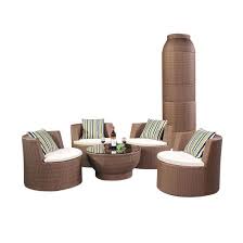 chairs rattan wicker table set