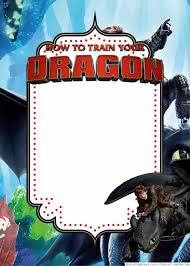 how to train your dragon canva birthday