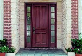 Wood Entry Doors Solid Wood With Glass
