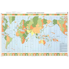Admiralty Chart 5006 The World Time Zone Chart Todd Navigation