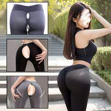 Sexy Zipper Tight Pants Yoga Fitness Leggings Hotpants Cosplay Costume  Womens | eBay